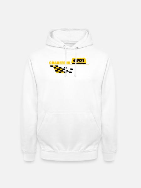 Taxi driver - Unisex Hoodie - white