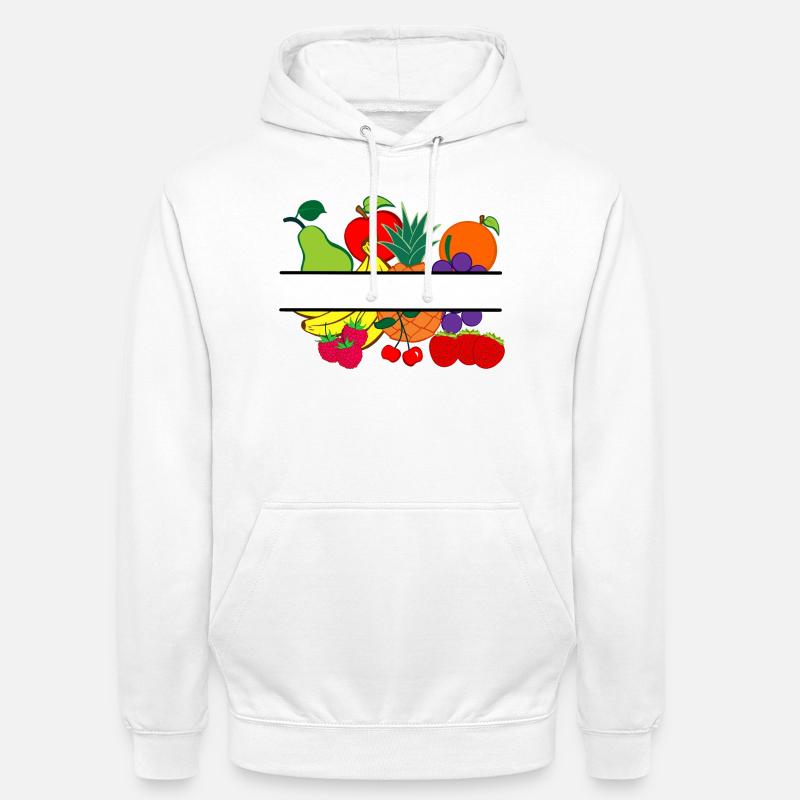 Obstlogo-Shop oder Obstbauer - Unisex Hoodie - Weiß