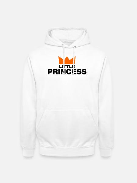 Little Princess mit Krone - Unisex Hoodie - Weiß