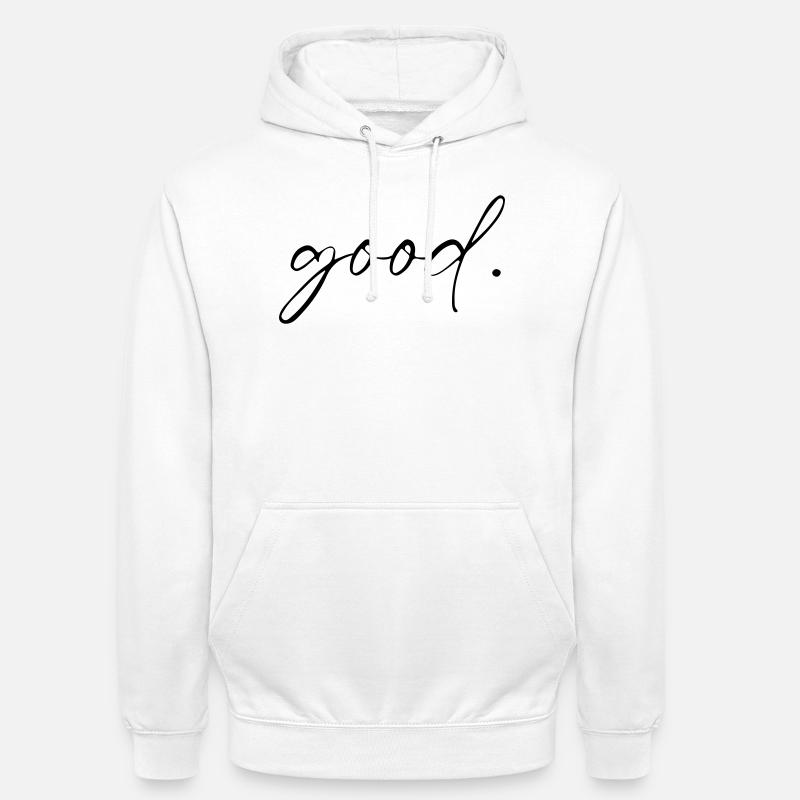 Bien. Chemise Mentalité Responsabilité Motivation - Sweat-shirt à capuche unisexe - blanc
