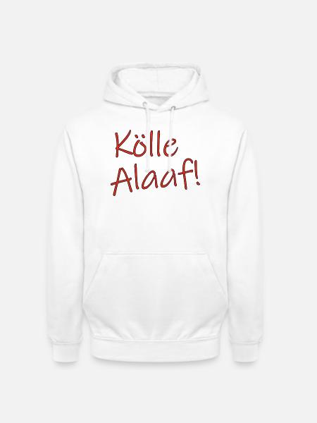 Kölle Alaaf! - Unisex Hoodie - Weiß