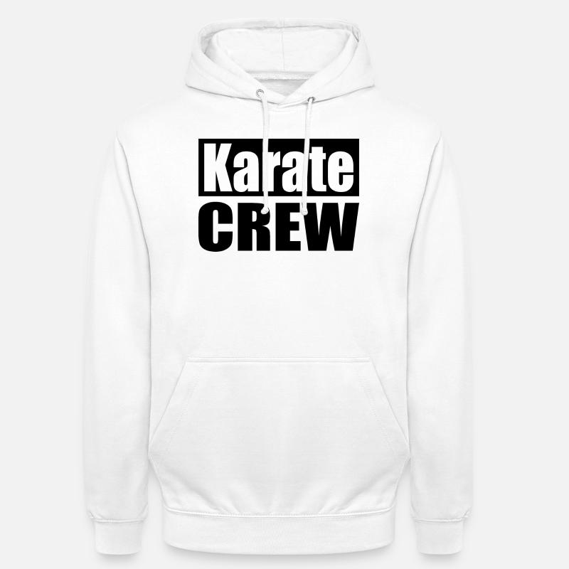 Équipe de Karaté - Sweat-shirt à capuche unisexe - blanc