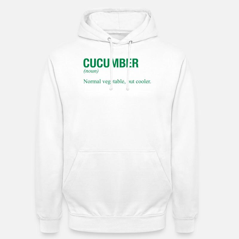 CONCOMBRE - Sweat-shirt à capuche unisexe - blanc