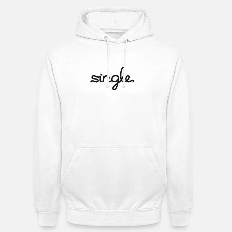 Single - Unisex Hoodie - Weiß