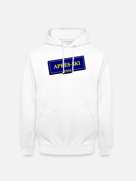 Après-ski 2026 - Unisex Hoodie - white