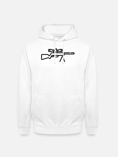sniper - Unisex Hoodie - white