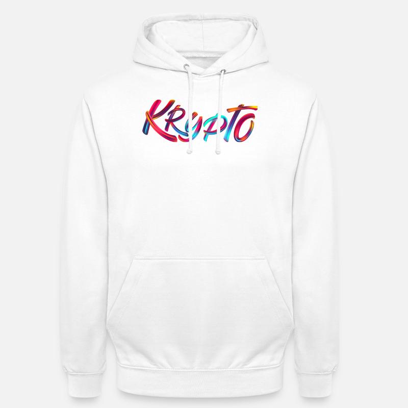 Krypto / Crypto - Sweat-shirt à capuche unisexe - blanc