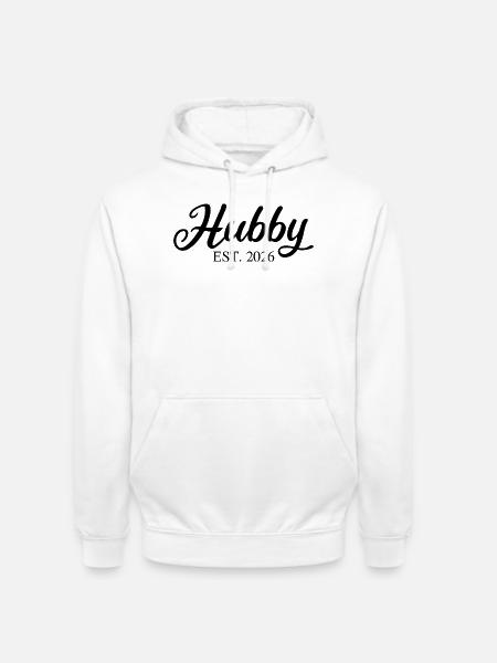 HUBBY est 2026 - Unisex Hoodie - Weiß
