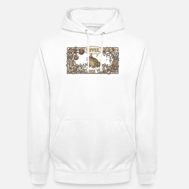 Yippee Another Year Toad - Unisex Hoodie - white