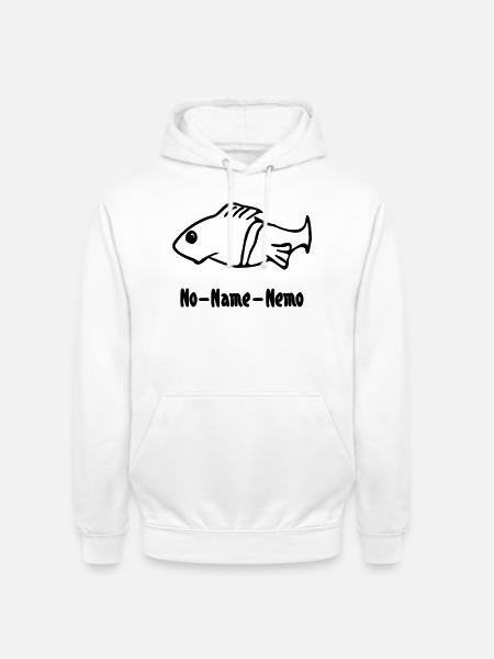 Fish without a name - Unisex Hoodie - white