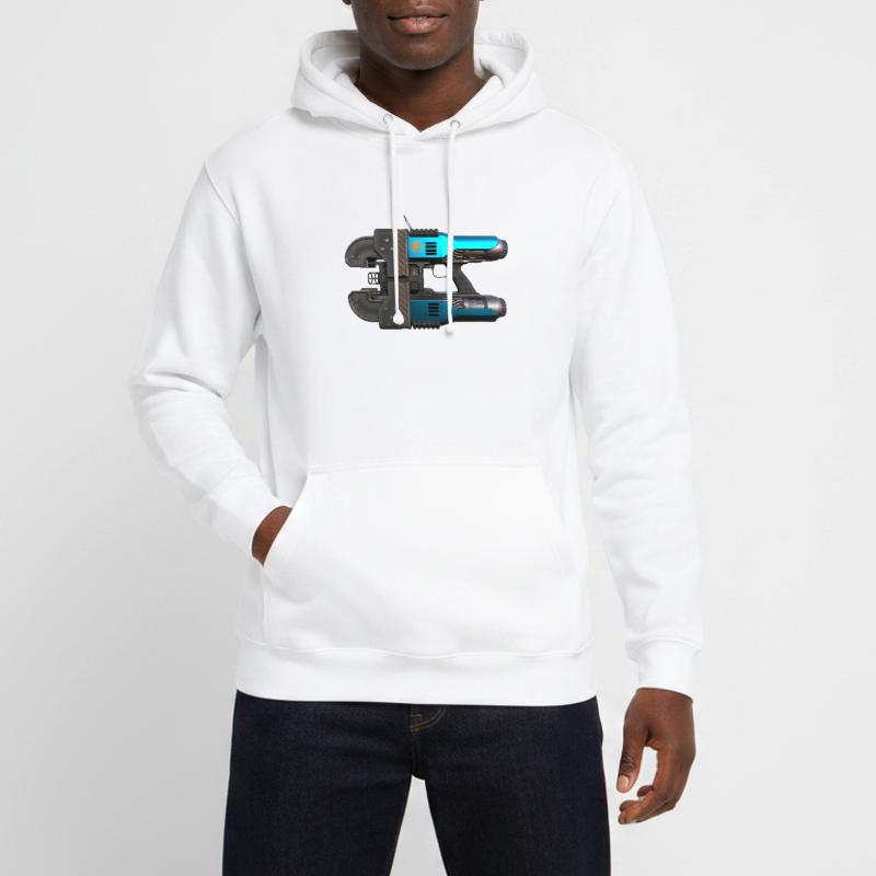 Space Drop Lasercutter Unisex Hoodie