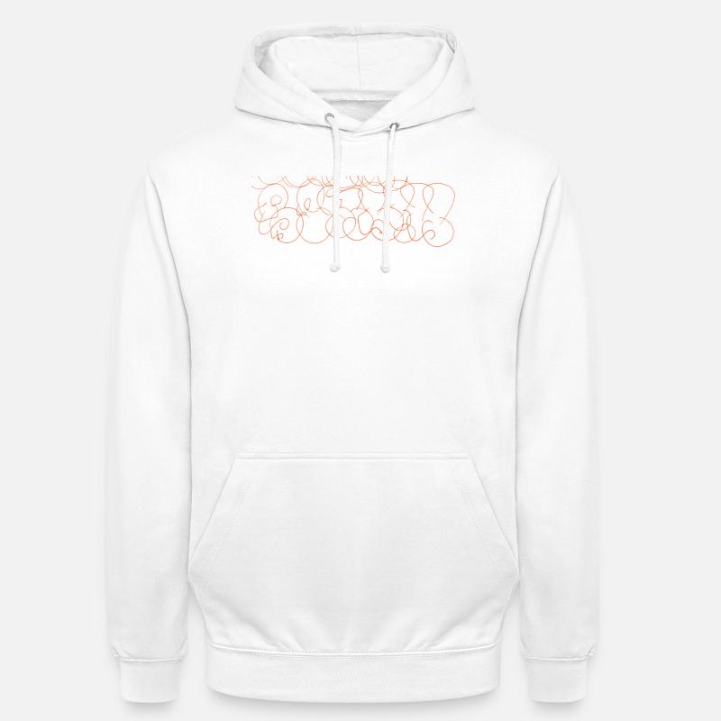Throw souvenir graffiti de Berlin - up - Sweat-shirt à capuche unisexe - blanc