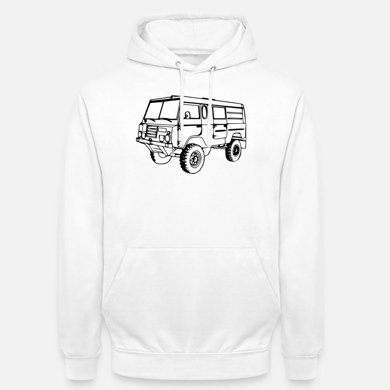 TGB11 - Sweat-shirt à capuche unisexe - blanc