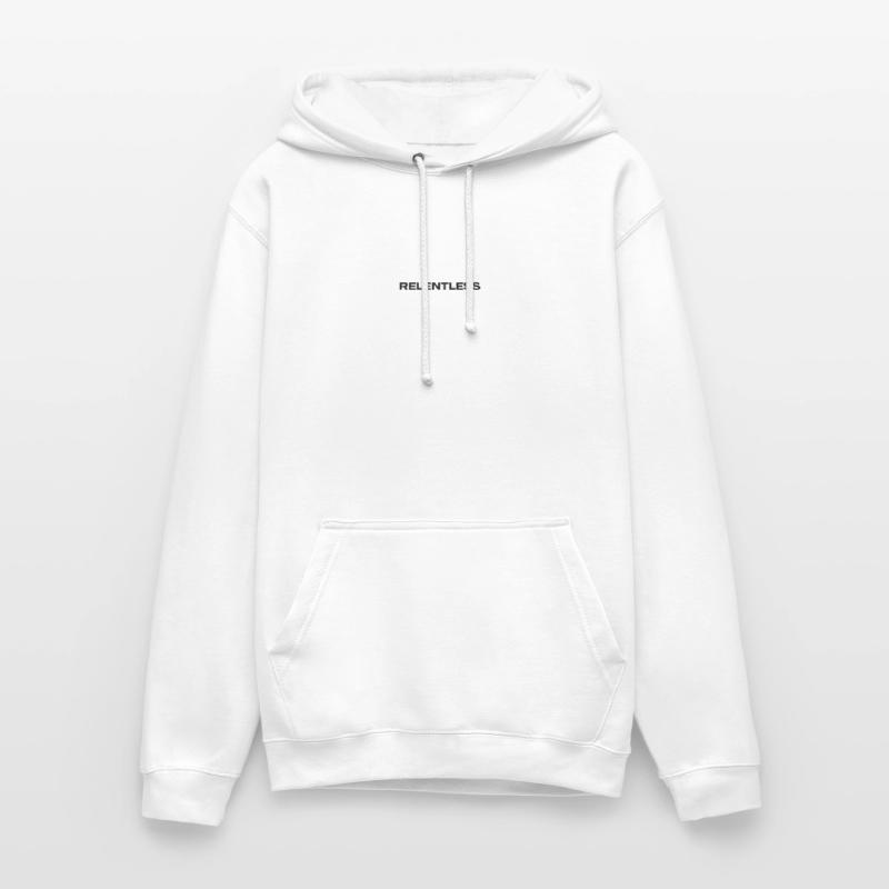 Typographie implacable Conception de texte forte Sweat-shirt à capuche unisexe