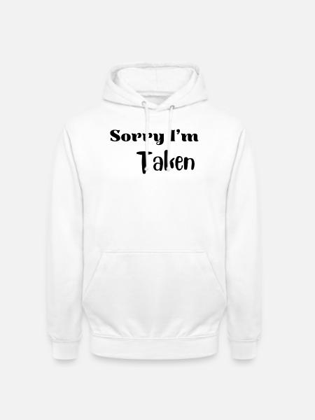 Funny Valentine Love Shirt - Unisex Hoodie - white