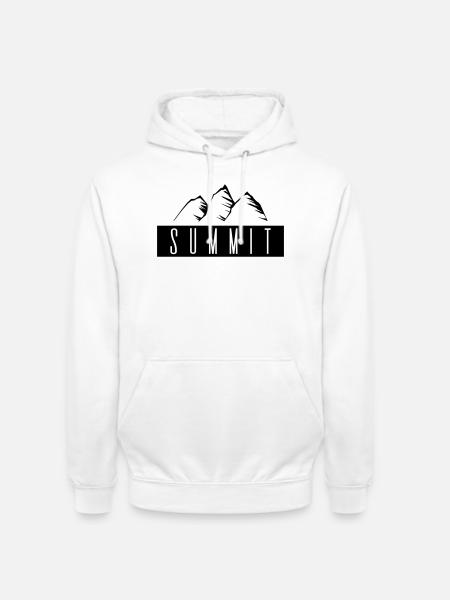 Summit - Unisex Hoodie - white