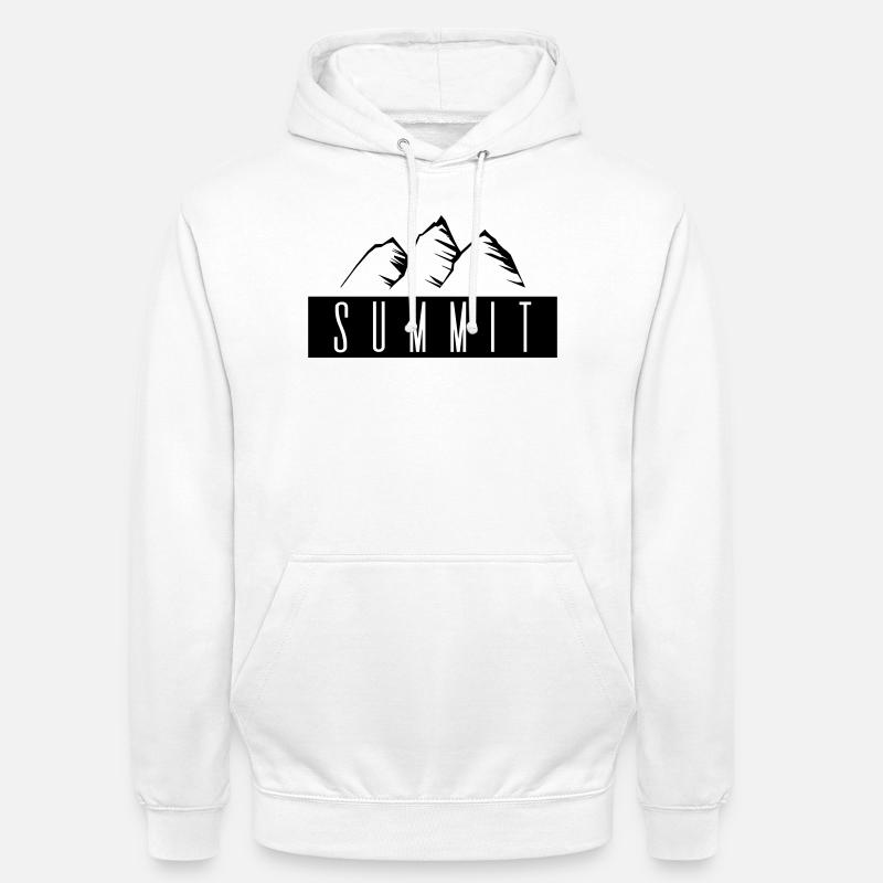 Summit - Unisex Hoodie - white