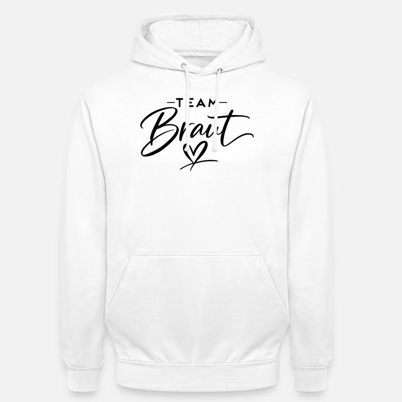 Équipe Bride - Sweat-shirt à capuche unisexe - blanc