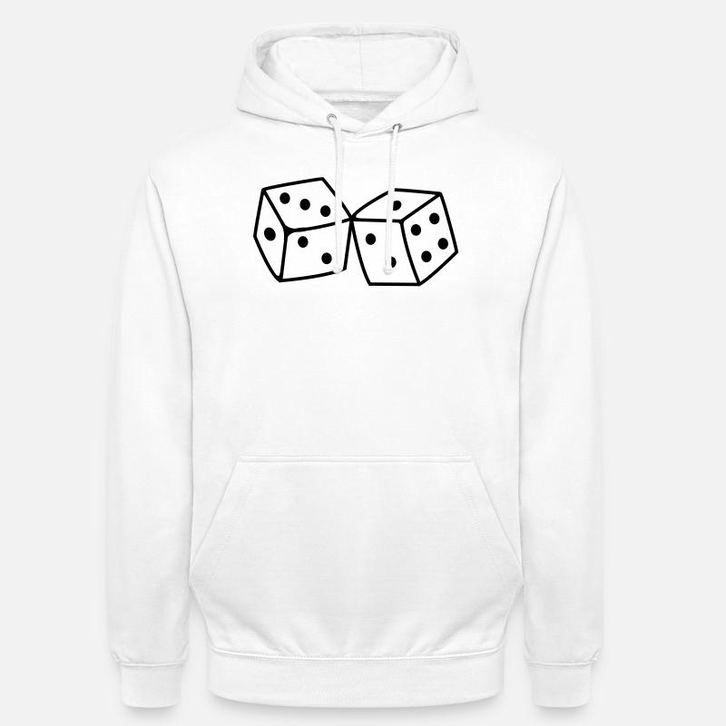Cube - Unisex Hoodie - white