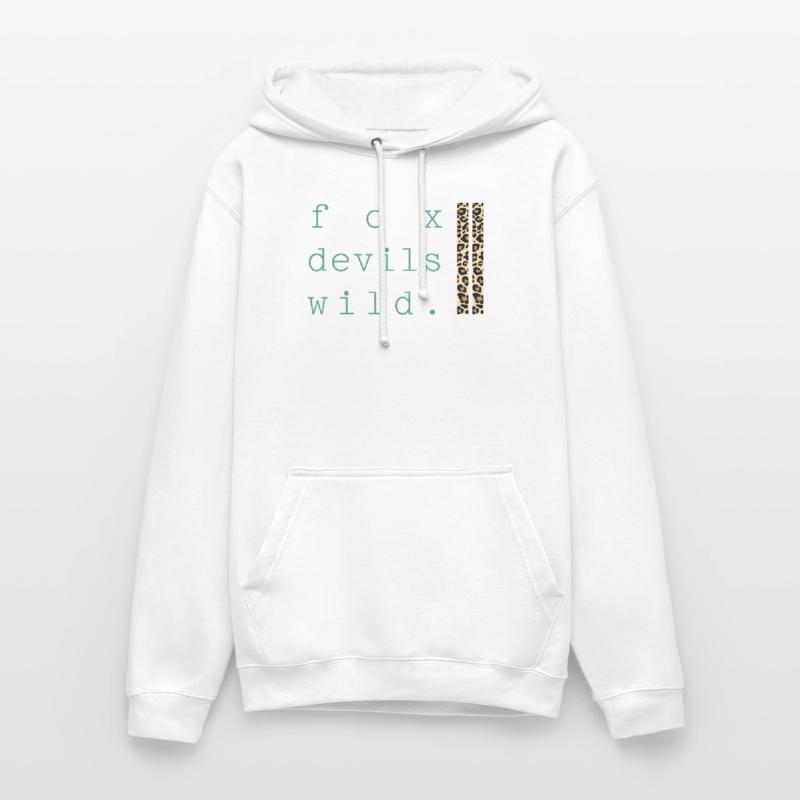 Fox Devil Wild Leopard Unisex Hoodie