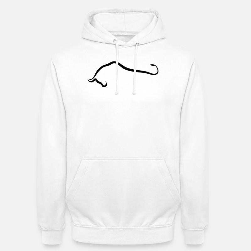 Toro Silhouette - Sweat-shirt à capuche unisexe - blanc