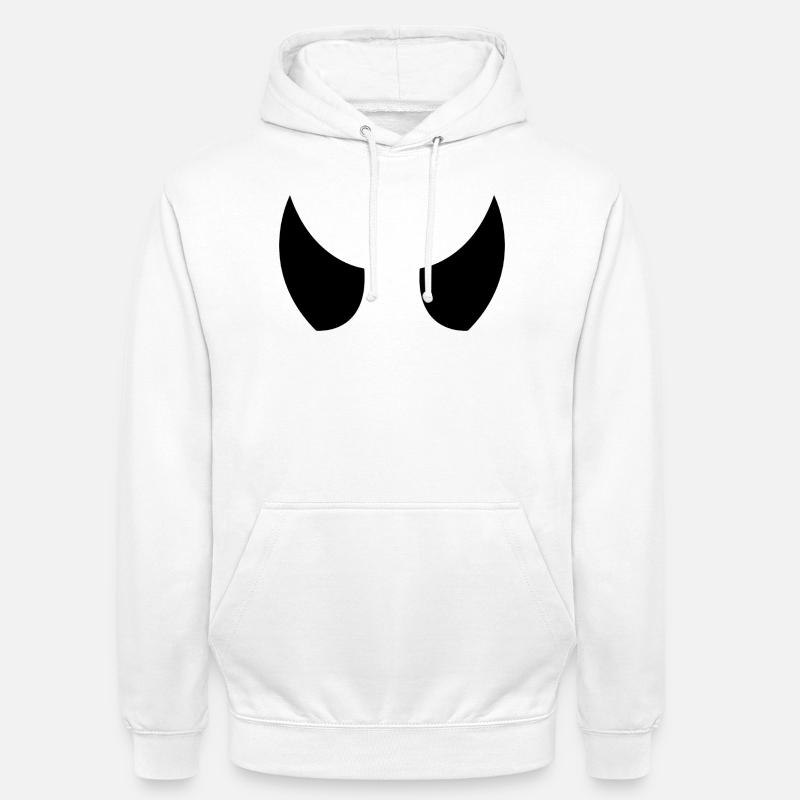 Cornes du Diable - Sweat-shirt à capuche unisexe - blanc