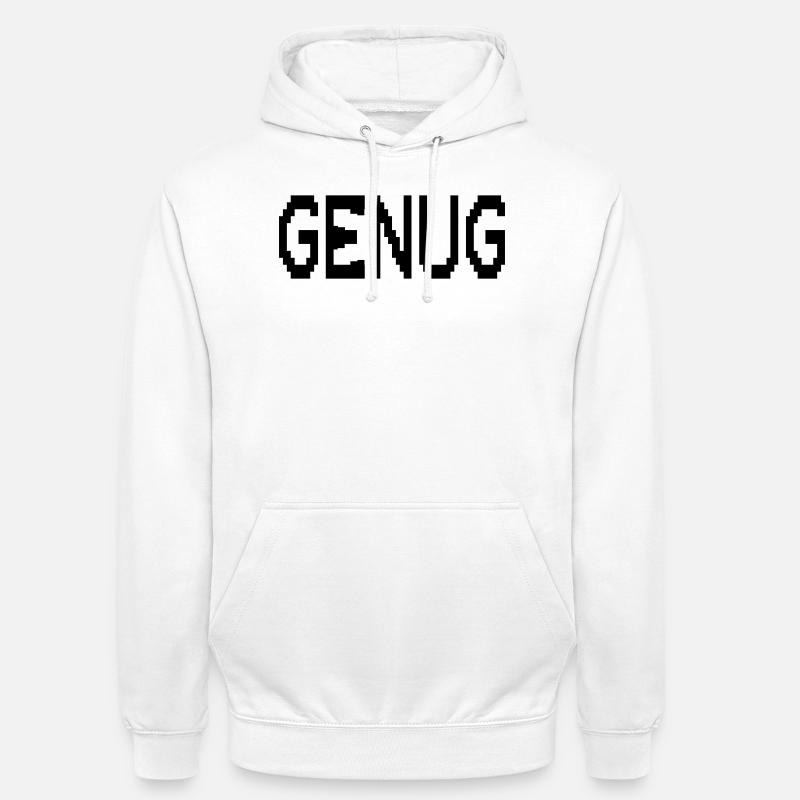 Assez de pleine conscience - Sweat-shirt à capuche unisexe - blanc