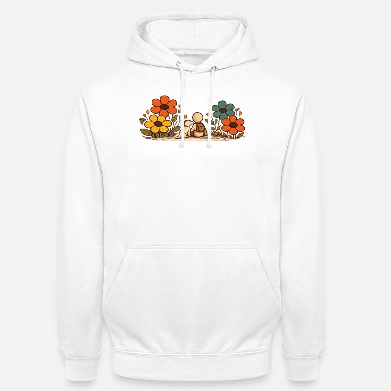 La Petite Pensée | Meilleurs amis - Sweat-shirt à capuche unisexe - blanc