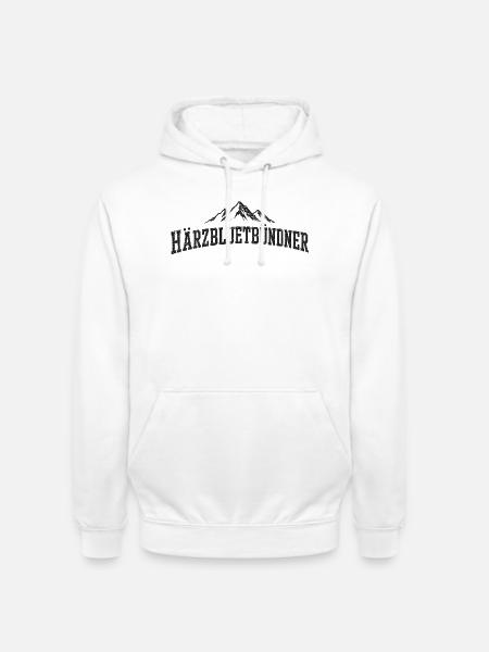 Bündner - Unisex Hoodie - Weiß