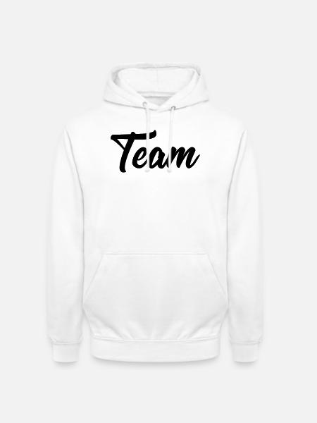 team - Unisex Hoodie - Weiß