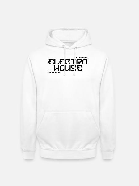 Electro House - Unisex Hoodie - Weiß