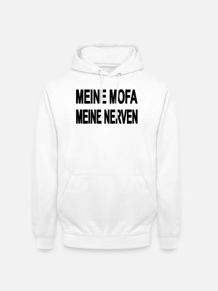 Mofa - Unisex Hoodie - Weiß