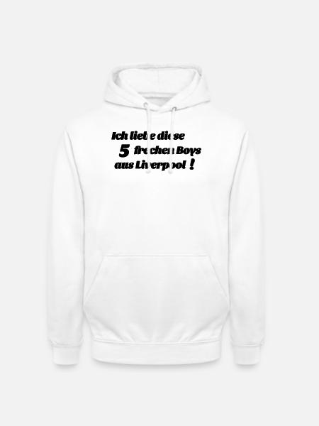 5 aus Liverpool - Unisex Hoodie - Weiß