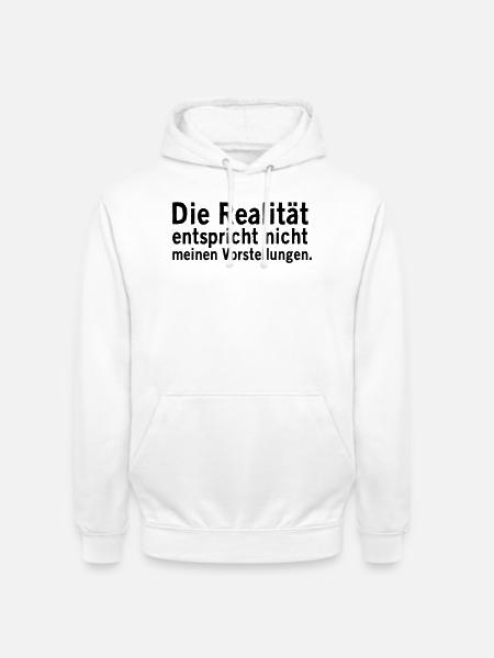 Vorstellung - Unisex Hoodie - Weiß