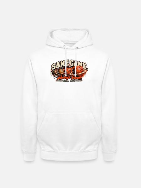 Basketball - Unisex Hoodie - Weiß