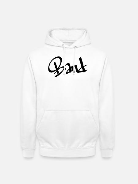 Band - Unisex Hoodie - Weiß