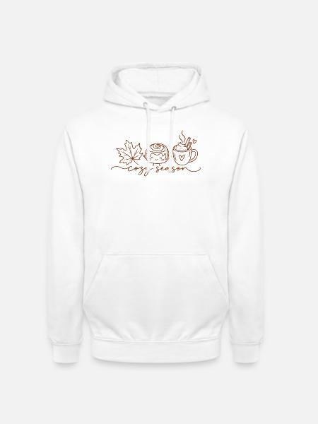 Cozy Season Autumn - Unisex Hoodie - Weiß