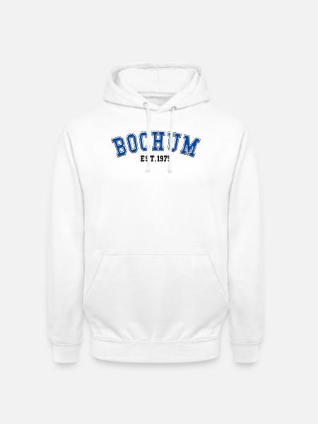 Bochum Est. 1975 - Unisex Hoodie - Weiß
