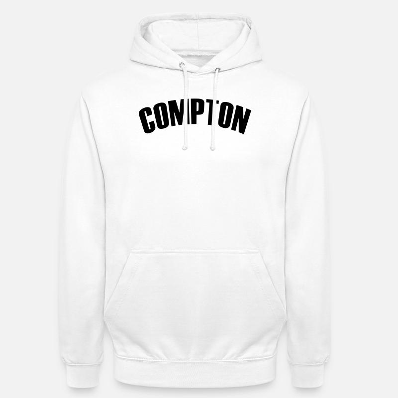 Chemise Compton - Sweat-shirt à capuche unisexe - blanc