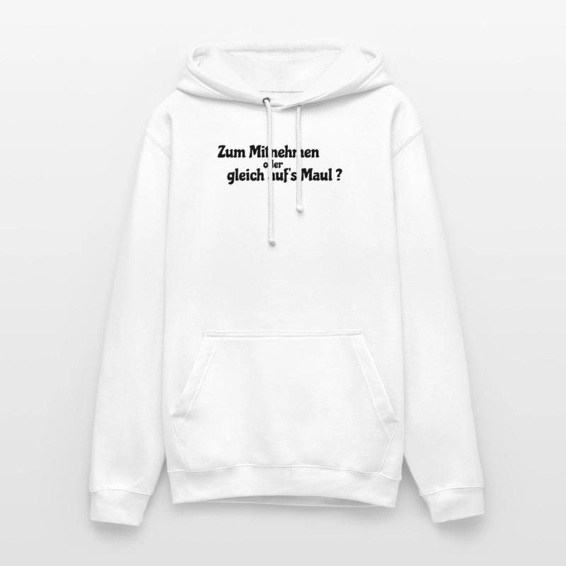 Mitnehmen oder gleich Unisex Hoodie