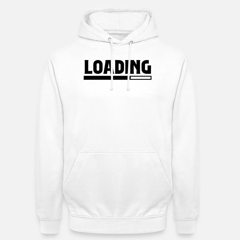 Loading - Unisex Hoodie - Weiß