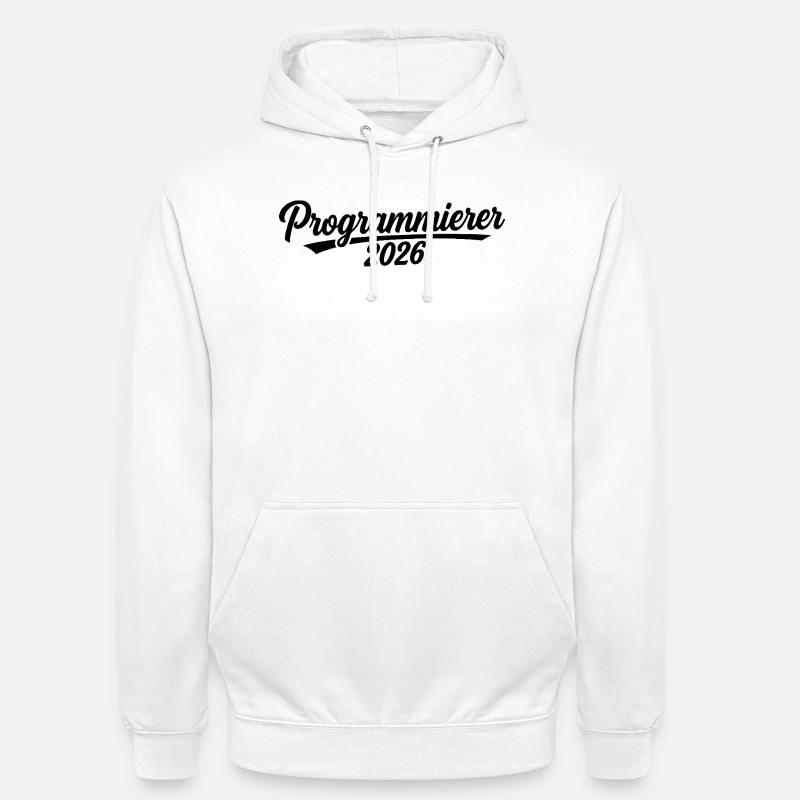 Programmer 2026 – Coding Design - Unisex Hoodie - white
