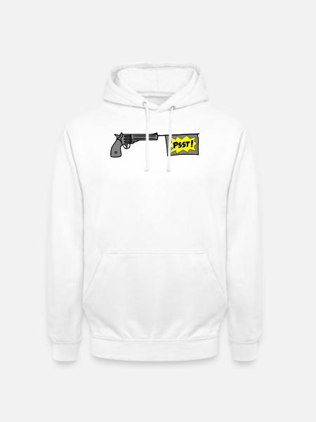 PSST-ole - Unisex Hoodie - Weiß