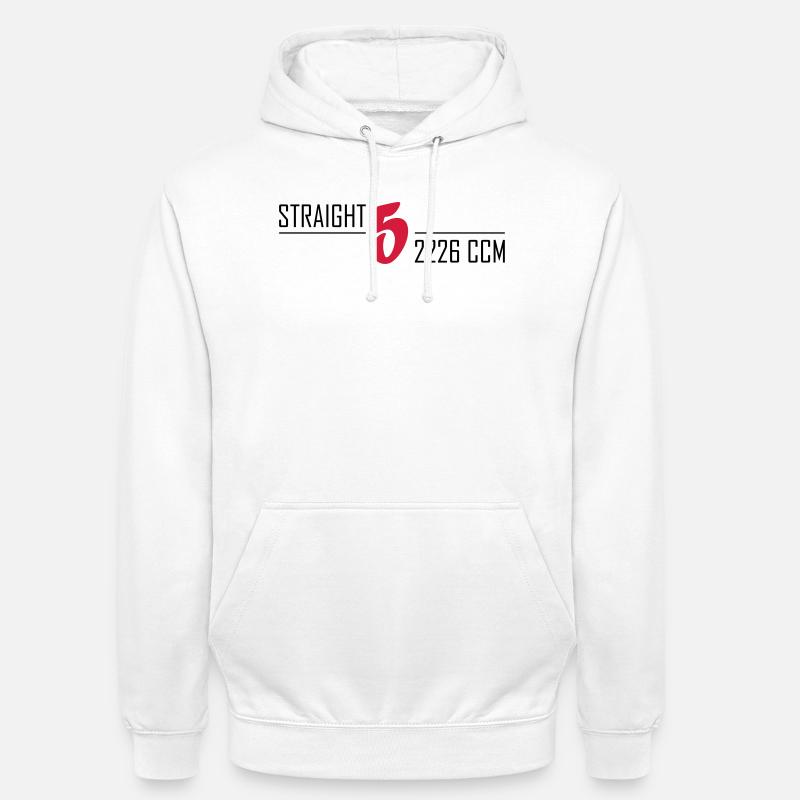 Hétéro cinq - Sweat-shirt à capuche unisexe - blanc