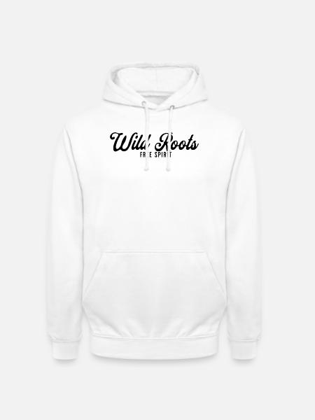 Wild Roots Free Spirit - Unisex Hoodie - Weiß