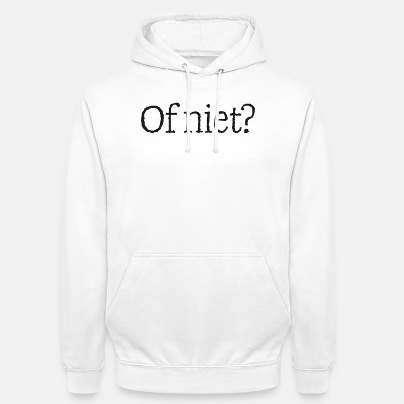 11 Oder doch nicht? - Unisex Hoodie - Weiß