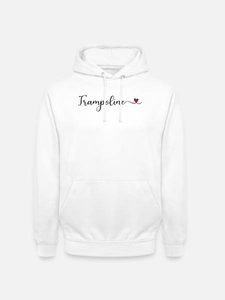 Trampolin - Unisex Hoodie - Weiß
