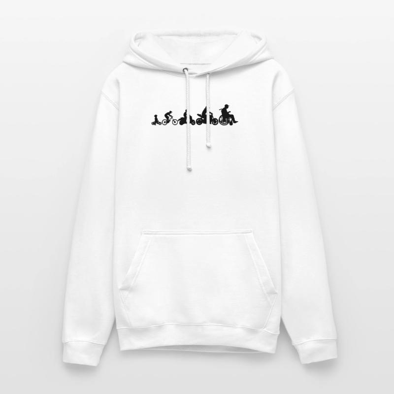 Evolution 2 wheels Unisex Hoodie