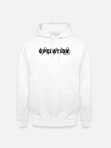 Surgery if wound sutured - Unisex Hoodie - white
