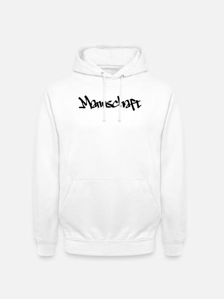 Mannschaft - Unisex Hoodie - Weiß